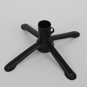 Handcrafted Metal <b>Christmas</b> <b>Tree</b> <b>Stand</b> In Antique Patina Finish Artisan Detailing Designed To Hold Festive <b>Trees</b> With Decorative - Product Image 2