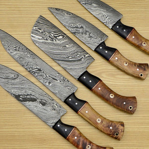 ชุดมีดทำครัวดามัสกัสสไตล์ญี่ปุ่นแบบปรับแต่งได้เป็นมิตรกับสิ่งแวดล้อม - Product Image 3