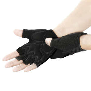 Gants de gymnastique d'haltérophilie en cuir pour une utilisation unisexe-Gants d'entraînement de musculation - Product Image 6