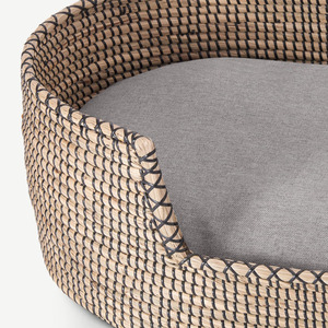 Cesta de cama para mascotas de algas marinas para perros y gatos cachorro natural gatito nido para dormir camas para mascotas más vendidas - Product Image 5