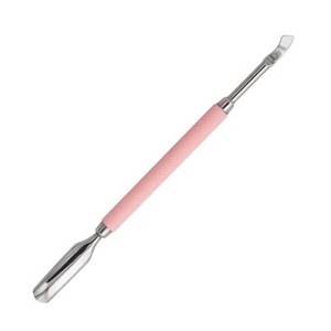 Pousse-cuticules double face en acier inoxydable, nettoyeur d'ongles - Product Image 4