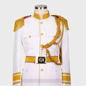 Veste de fanfare OEM Performance, uniforme de fanfare personnalisé, unisexe, textile de soie de haute qualité, vêtements d'extérieur et d'intérieur, cérémonie - Product Image 1