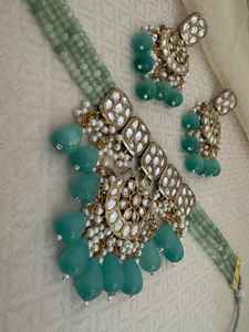 Conjuntos de joyería artificial de acero inoxidable para mujer de calidad superior de 3 piezas más vendidos al por mayor precio barato para bodas - Product Image 3