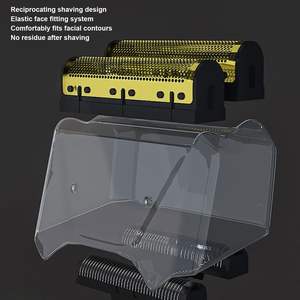 Afeitadora Eléctrica Portátil Recargable para Hombre, Recortadora de Barba de Velocidad Ajustable, Cuchilla Única, Tecnología Alemana - Product Image 5