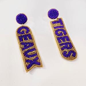 Pendientes con cuentas Tema Colección especial Venta caliente GS Eagle Bordado a mano Gota Cuelga Pendientes llamativos - Product Image 3