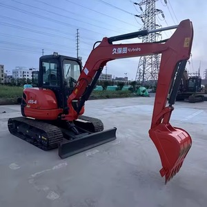 Nouvel arrivage en entrepôt en vente en gros mini-pelle U55-4 Kubota d'occasion pelle à U55-4 Kubota de 5,5 tonnes de haute qualité - Product Image 4