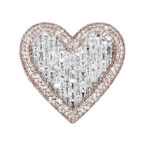 Bague de costume de luxe pour hommes à la mode Hip Hop 10K 14K 18K or VVS diamant naturel arrondi Baguette Moissanite classique pour les mariages - Product Image 1