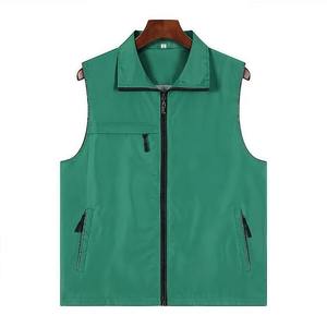 Gilet de sécurité de travail pour hommes avec logo personnalisé t-shirt jaune fluorescent avec caractéristique respirante vêtements de travail uniformes de bénévoles de grande taille - Product Image 6