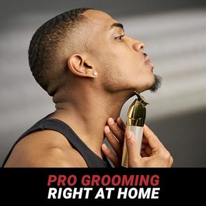 Cortadora de Pelo Profesional Inalámbrica para Barbería, Recortadora de Barba con Cuchillas de Acero Inoxidable, Eléctrica, con Carga USB, para Afeitar en Casa o en el Auto - Product Image 6