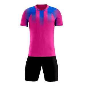 Full Sublimation Soccer Uniform Adults Automated cutting Shirts & Tops Soccer Wear Soccer Jersey <b>Football</b> Jersey - Product Image 2