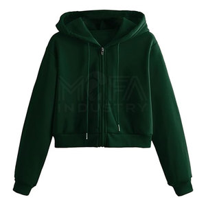 Sudaderas con capucha transpirables antiarrugas para mujer Cierre de cremallera Sudaderas con capucha cómodas y elegantes - Product Image 6
