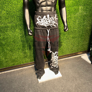 กางเกงวอร์มลำลองผู้ชาย เอวกลาง น้ำหนักเบา ผ้าฝ้าย 100% แห้งเร็ว ระบายอากาศ คุณภาพสูง ขายออนไลน์ ขายดีที่สุด ขายส่ง - Product Image 6