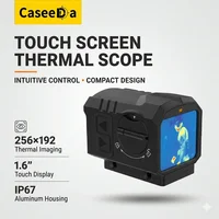 Lunette de vision nocturne 256x192, mini caméra thermique infrarouge portable, module d'imagerie thermique IP67 pour la chasse
