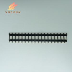 Vietnam supplier 2.54MM pin header single row double plastic - Product Image 1