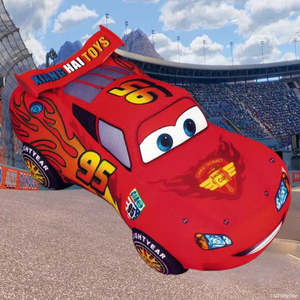 For Disney Pixar <strong>Cars</strong> Plush Soft Pillow Super Soft Polyester and Organic Cotton for Stress Relief for Birthday or Valentine's - Product Image 3