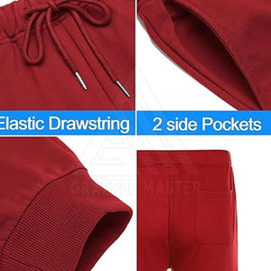 Haute qualité hommes coupe régulière 100% coton respirant écologique hiver survêtements Jogging porter des options de taille plus - Product Image 5