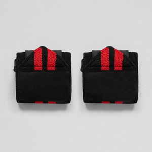 Bandes de poignet ajustables respirantes en néoprène multicolores avec logo personnalisé, fermeture à boucle et crochet pour la musculation, le MMA, la boxe et l'entraînement - Product Image 1