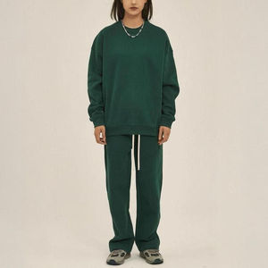 ชุดสเวตเตอร์ผ้าคอตตอนโพลีเอสเตอร์ลำลองคอกลมขนแกะไซส์ใหญ่พิเศษสำหรับฤดูใบไม้ร่วงฤดูหนาว - Product Image 5