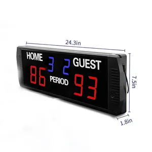 CHEETIE CP106 Waterproof LED Scoreboard Outdoor for BasketballBaseball Football Tennis Competition