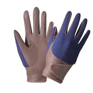 Gants d'équitation en cuir antidérapants pour hommes et femmes, résistants à l'usure, en maille, à doigts entiers, de haute qualité, protection équestre - Product Image 3