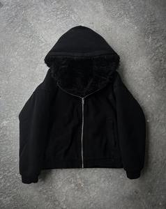 Nouveau été âge réduisant la vitalité sport loisirs ample surdimensionné à manches courtes couleur unie kangourou sac cordon à capuche - Product Image 5