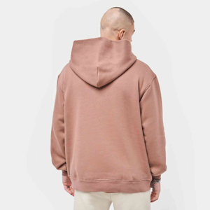 Venta al por mayor 100% algodón pulóver sudaderas con capucha para hombres logotipo personalizado bordado polar invierno desgaste serigrafía liso teñido sólido - Product Image 4