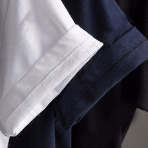 เสื้อยืดผู้ชายผ้าฝ้ายโอเวอร์ไซส์สไตล์วินเทจ - Product Image 6