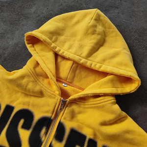 Sudadera Corta Personalizada de 500 Gsm, Estilo Urbano, con Bolsillos, Corte Cuadrado, Gruesa, Estampada - Product Image 2