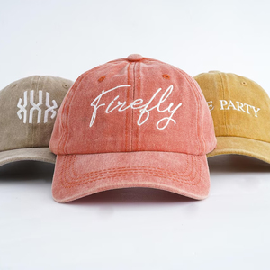 Gorras de Béisbol de 6 Paneles, Bordado 3D Personalizado en la Parte Delantera, Logotipo Vintage Multicolor, para Venta al por Mayor, ODM, Hombres y Mujeres, Hecho en Vietnam, Injae Vina - Product Image 4