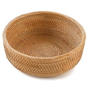 Le dernier panier en rotin de conception de travail antique avec un savoir-faire complexe pour un accent de décoration élégant et rustique - Product Image 3
