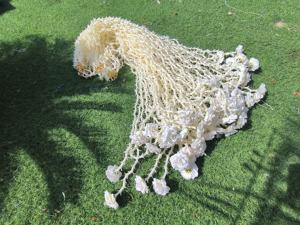 Eid Ramadán fiesta decoración Rosa guirnalda tuberosa flor cadena Nikah boda decoración Holi Haldi Mehndi nuevo blanco tema telón de fondo - Product Image 4