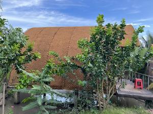 100% matériau écologique fibre de coco filet tapis de coco tapis de fibre de noix de coco haute qualité Standard d'exportation 35mm épaisseur approvisionnement - Product Image 5