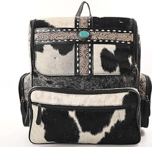 กระเป๋าเป้สะพายหลังหนังวัวที่ใส่ได้ทั้งชายและหญิง, กระเป๋าเป้สะพายหลังหนังวัวที่มีมือจับถอดออกได้ - Product Image 2
