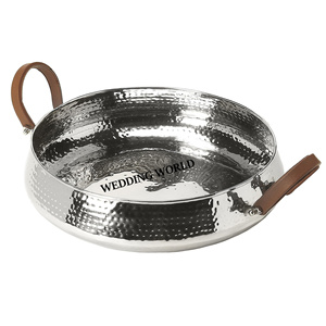 Metal Hammered <b>Chocolate</b> Tray Nickle Plated Designer <b>Chocolate</b> Platter Customized Size <b>Fancy</b> <b>Chocolate</b> Tray - Product Image 4