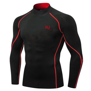 Maillot de compression haute performance pour homme, protection UV, séchage rapide, écologique, léger, en Spandex/Polyester, pour le surf - Product Image 1