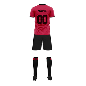 Dernier design de vêtements de sport, uniforme de football pour jeunes, impression de logo personnalisée, uniforme de football grande taille pour équipe, service OEM - Product Image 2