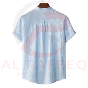 T-shirt homme de qualité supérieure Polyester Coton T-shirt de plage Motif Impression sur mesure Spandex Polyester - Product Image 2