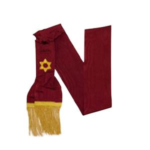 Écharpes maçonniques élégantes, de qualité supérieure, au design maîtrisé, à prix raisonnable, en ruban soyeux, broderie à la main, LED clignotantes, design personnalisé - Product Image 1