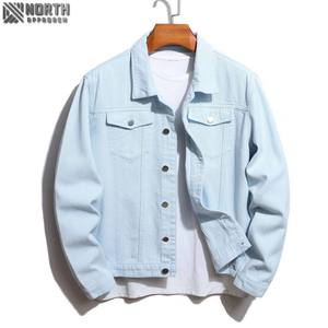 Vestes en jean confortables de couleur noire pour hommes les plus populaires avec prix bon marché bonne qualité dans le prix de gros vestes en jean à vendre - Product Image 3