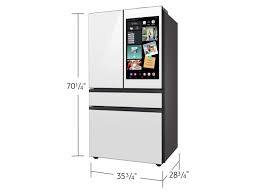 LISTO PARA ENVIAR Refrigerador de 4 Puertas Francesas con Vidrio Blanco y Family Hub, Electrodoméstico Premium - Comprar Refrigerador - Product Image 4