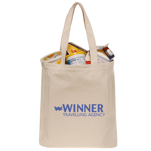 Bolsas de comestibles de algodón orgánico 100% certificadas GOTS - Product Image 1