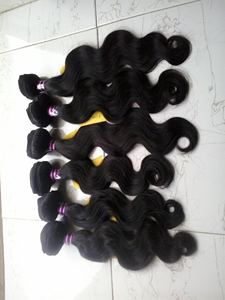 Extensiones de Cabello Humano Virgen Brasileño Remy de Onda Corporal Más Vendidas, Trama Única, Paquete de 4 oz, de Proveedor Indio, Marca Seven Hills - Product Image 3