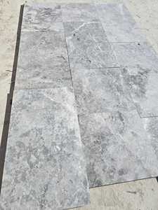 Carrelage en marbre gris clair poli, pierre naturelle, pour sol et mur, 1,2x40cm x longueur libre, résistant à l'usure, pour hôtel intérieur, par Turkiye - Product Image 3