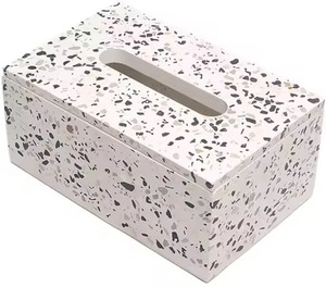 Attractive Tissue Box Cover Handcrafted Tissue Box for Kitchen Bathroom Dining Use Napkin Storage Box - Product Image 1