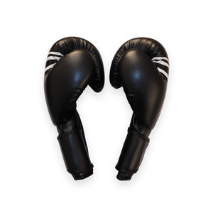 Gants de boxe en cuir à lacets professionnels pour adultes de 12 oz de haute qualité en gros, logo personnalisé, légers, évacuant l'humidité - Product Image 5