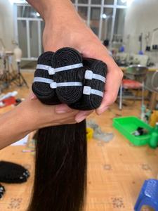 Cheveux humains vierges vietnamiens de qualité supérieure, lisses naturels, non Remy, pour mèches de cheveux, cuticules alignées, décolorables, toutes les couleurs - Product Image 3