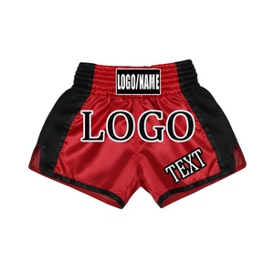 Pantalones cortos de boxeo hasta la rodilla para unisex, con la mejor impresión, opciones de personalización de talla y colores. - Product Image 2