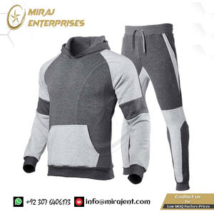 Ropa deportiva informal de marca nueva de 2 piezas para hombre con capucha + Pantalones estándar Sudadera con capucha para hombre - Product Image 6