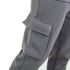 Survêtement décontracté coupe slim gris pour homme – Idéal pour le sport et l'entraînement - Product Image 5