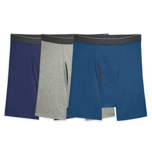 Boxers en fibre de bambou personnalisés de haute qualité, stretch dans les quatre sens, sous-vêtements respirants grande taille pour hommes, nouvel arrivage - Product Image 1